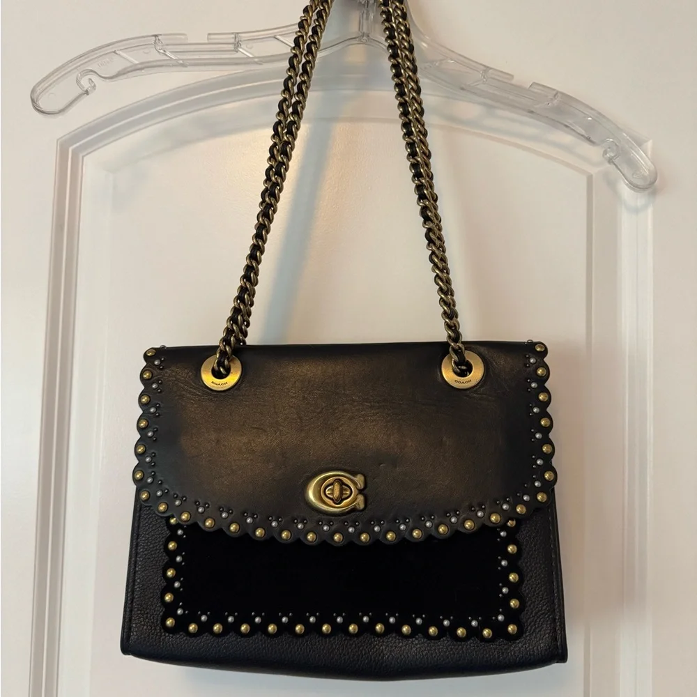Coach Rivet Studded Bag Gorgeous - Picture 4 of 8